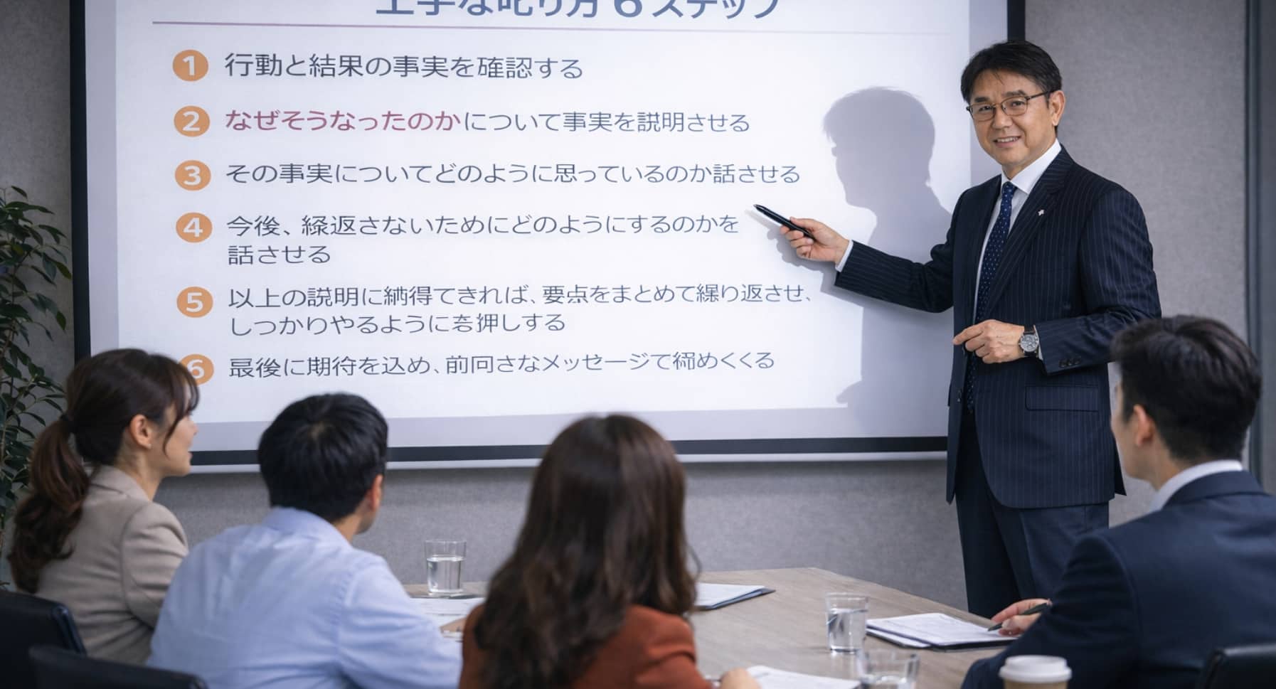 部下を育て、関係を壊さない ハラスメントにならない叱り方研修